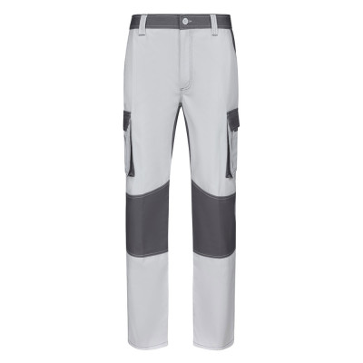 VL NJORD. Two-tone multi-pocket twill trousers (240 g/m²), in cotton (35) and polyester (65)